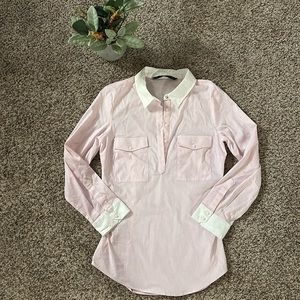 Zara Button Up Top